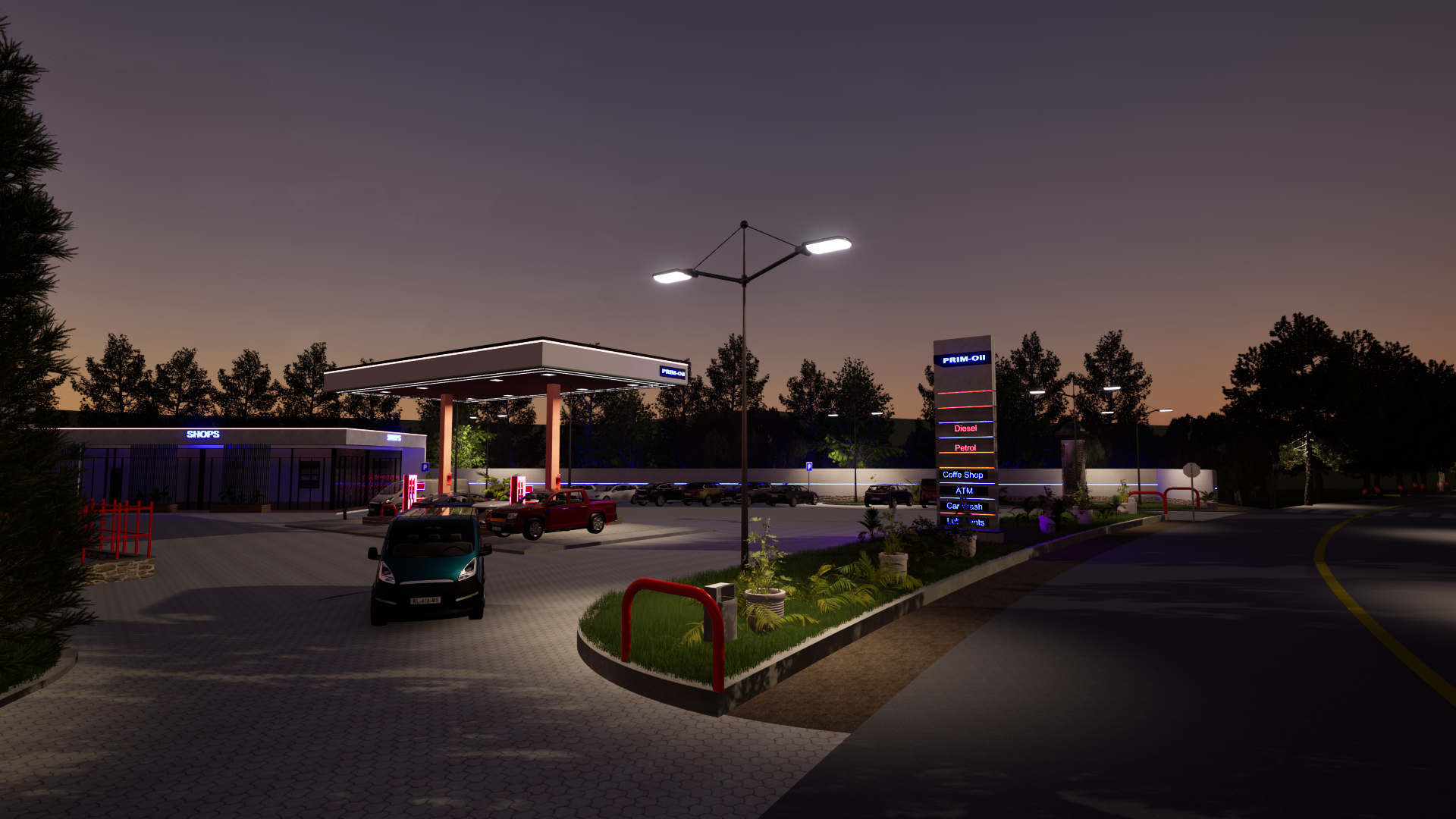 Prim Oil Petrol Service Station