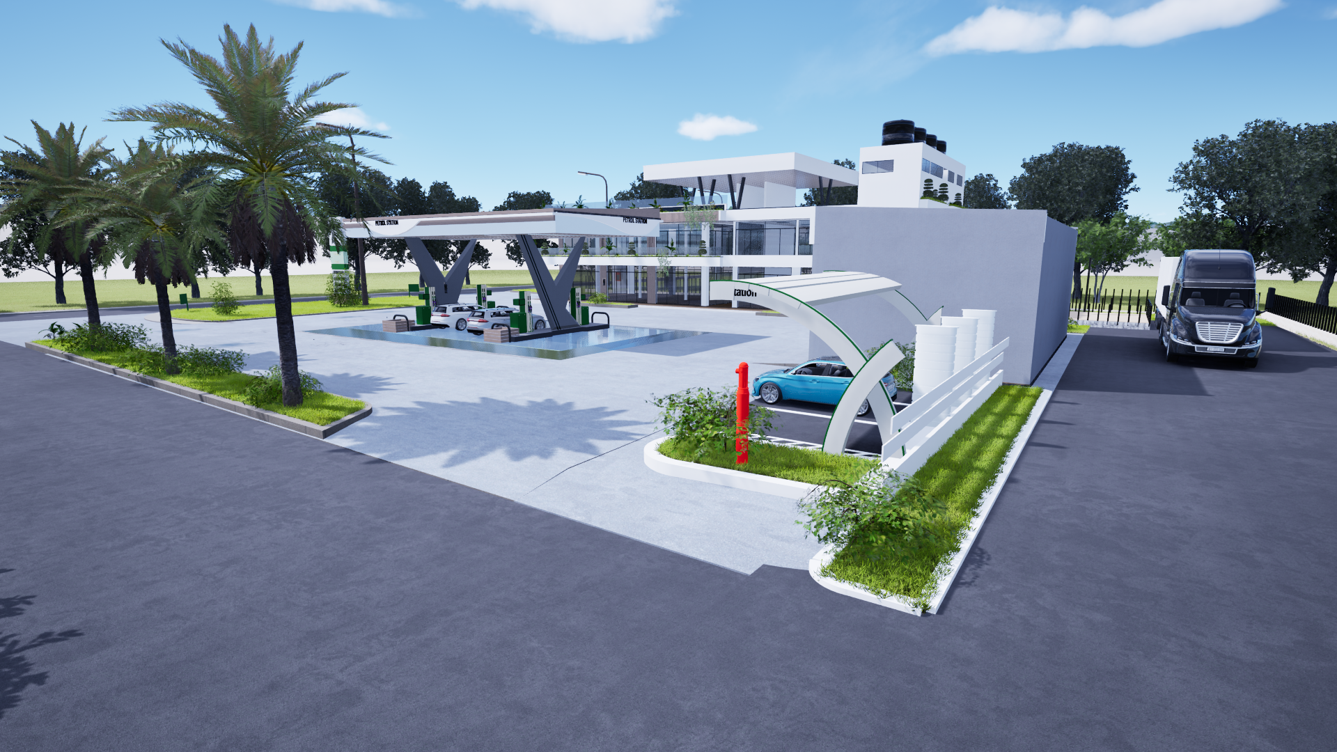 Amos Petrol Service Station
